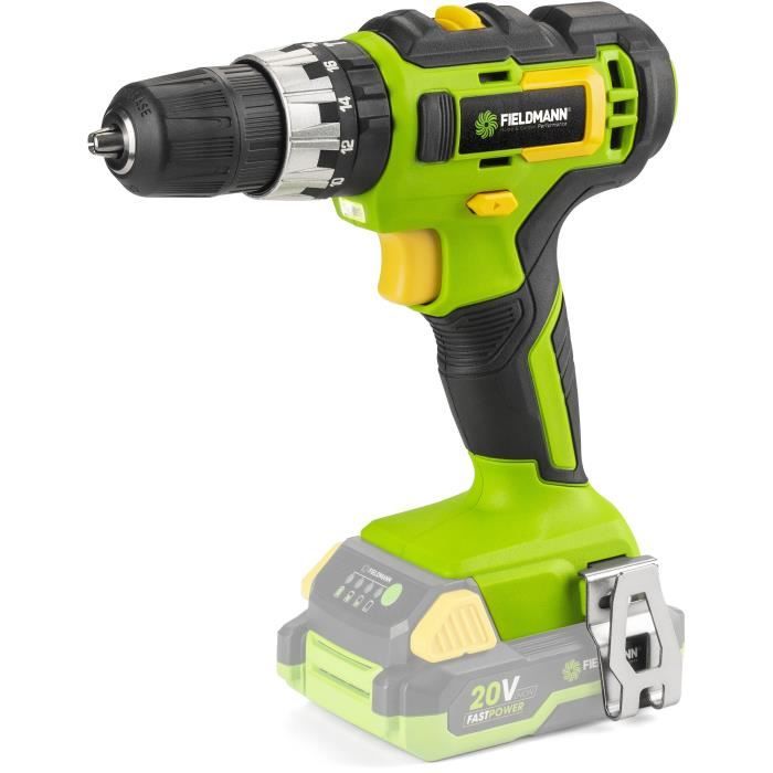 Cordless impact drill - FIELDMANN - 20V - 35 Nm - Battery and charger not included