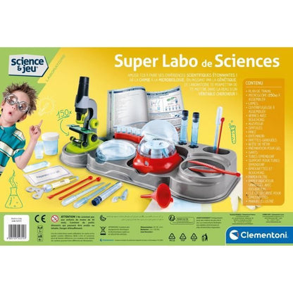 CLEMENTONI Science & Game - Super Science Lab - Science Game