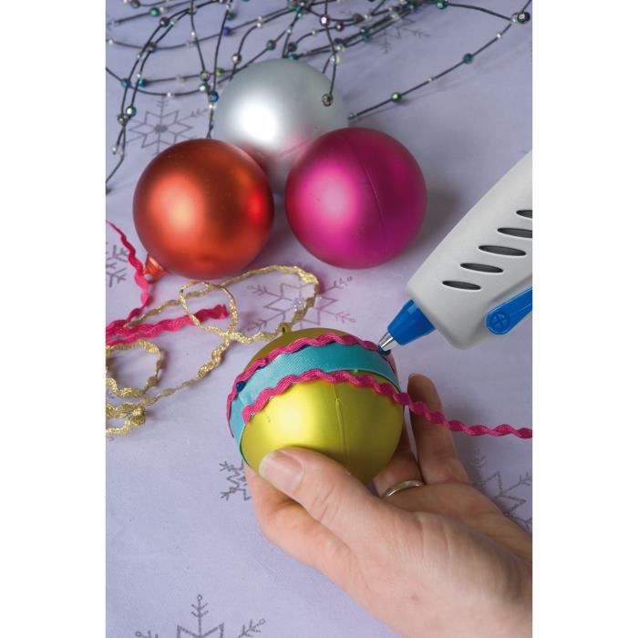 Dremel 930 Hot glue pistol - Kit with 2 heating temperatures with 18 glue sticks 7mm