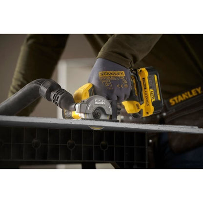 Mini Circular Saw - STANLEY FATMAX V20 - SFMCM300B-XJ - 75 mm Brushless - Lithium 18V - Without Battery