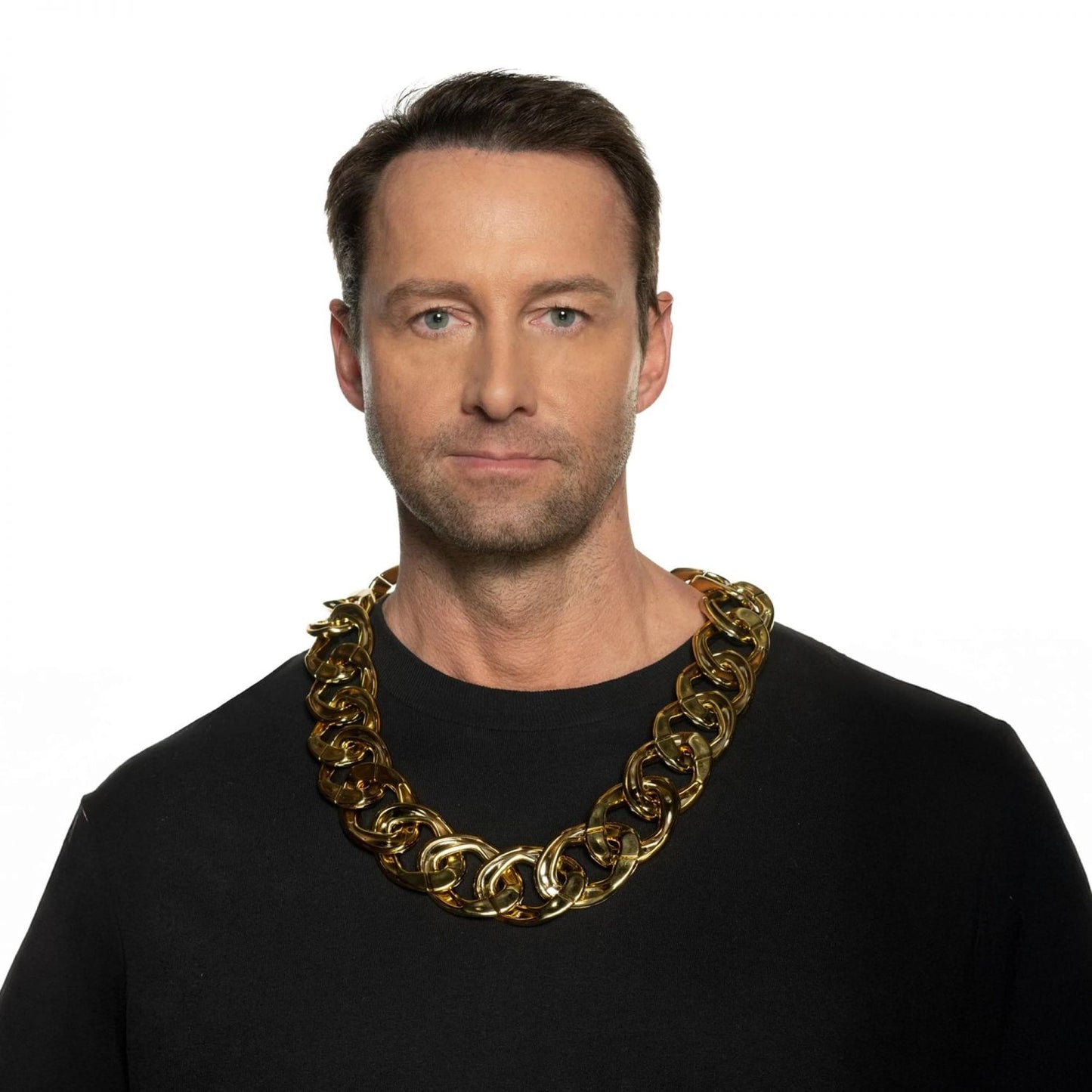 Oversized Chunky Gold Chain Adult Costume Accessory