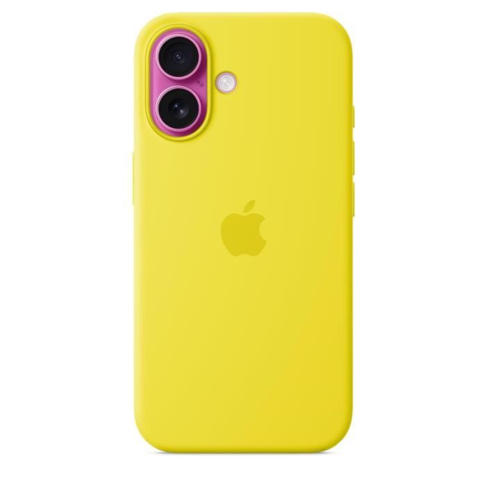 APPLE iPhone 16 - Silicone Case with MagSafe - Star Fruit