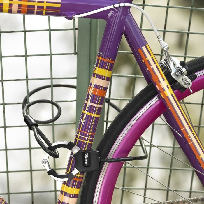 MASTER LOCK Key Lock Cable with Handcuff - 1 m