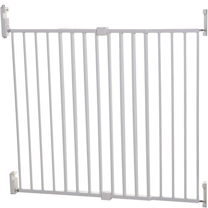DREAMBABY Safety barrier Extra large BROADWAY Gro Gate - To be screwed - L 76/134,5 x H 76 cm - White