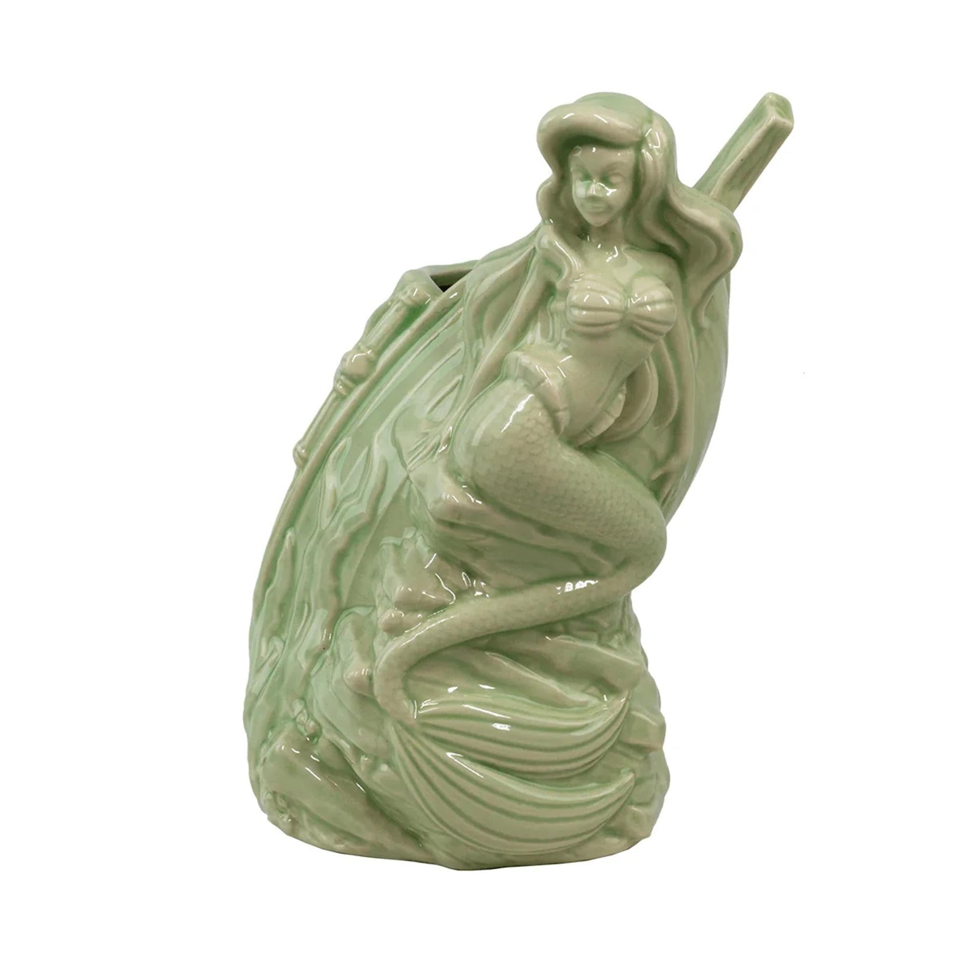 Disney The Little Mermaid Mondo Tee-Kis Ariel Green Ceramic Tiki Mug