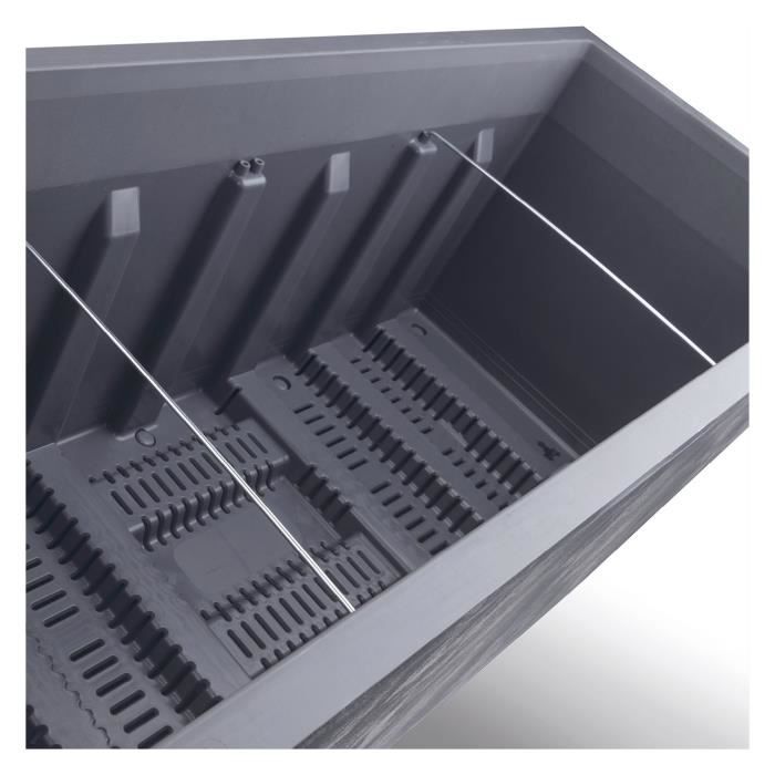 Muret Planter - DEROMA - Millennium R - Ashgrey - With water reserve - 79 cm