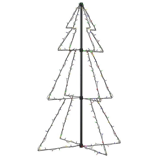 Christmas Cone Tree Colorful Metal Medium Christmas Cone Tree