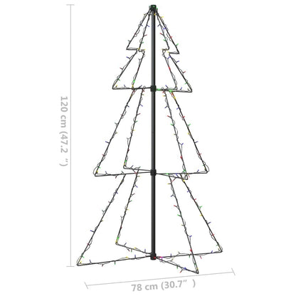 Christmas Cone Tree Colorful Metal Medium Christmas Cone Tree