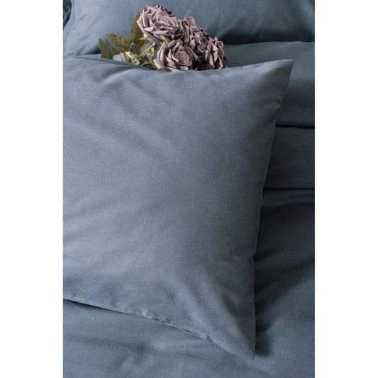 Bedding set - 1 duvet cover 220 x 240 cm + 2 pillowcases 60 x 60 cm - 100% cotton - Anthracite