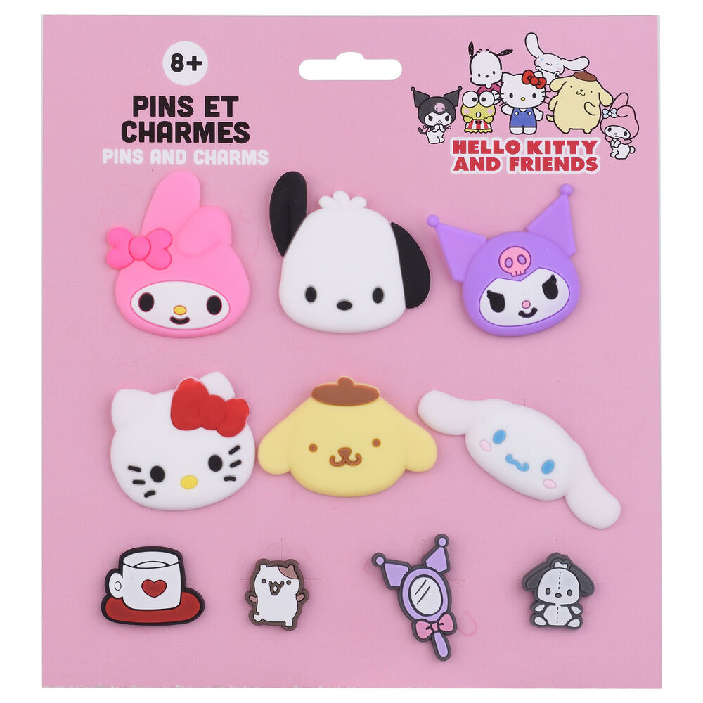 Hello Kitty and Friends pack 10 charms