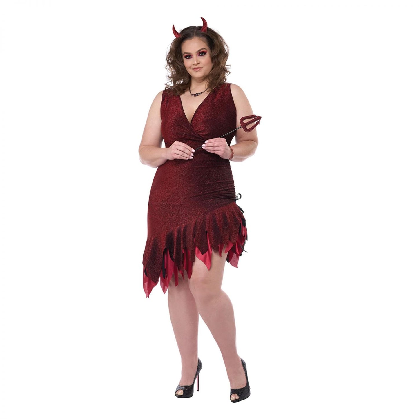 Red-Hot & Sizzling Women's Plus Size Adult Costume | 3XL