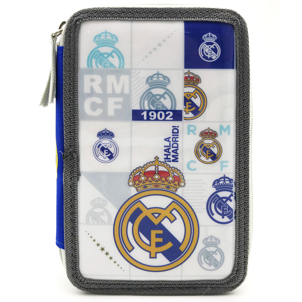Real Madrid triple pencil case