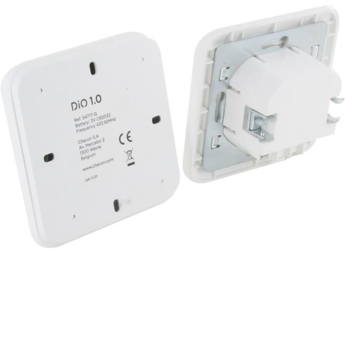 Set of 2 wireless two-way switch kits - DIO CONNECTED HOME - DiO 1.0 - White