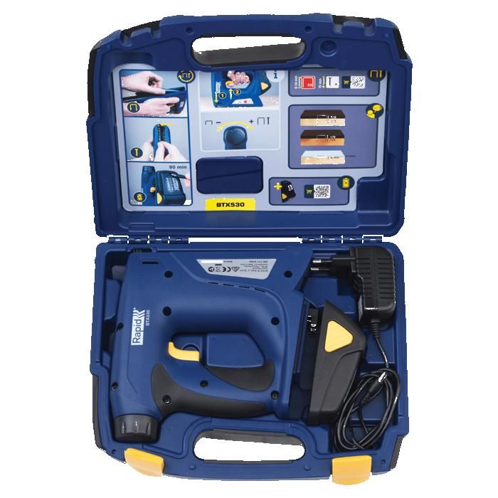 Rapid BTX530 Lithium-Ion Cordless Electric Nailer / Stapler