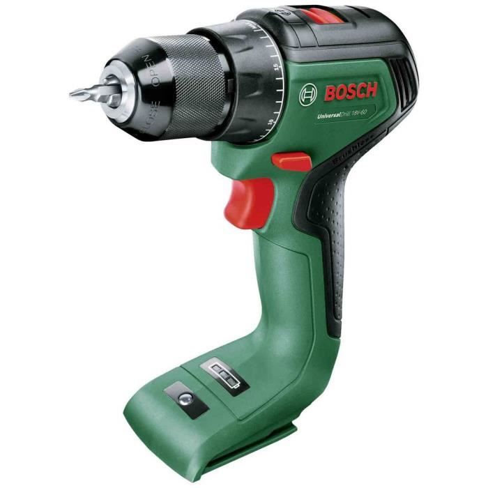 Drill Driver - UniversalDrill - 18V - Cordless - 2 speeds - 13 mm chuck