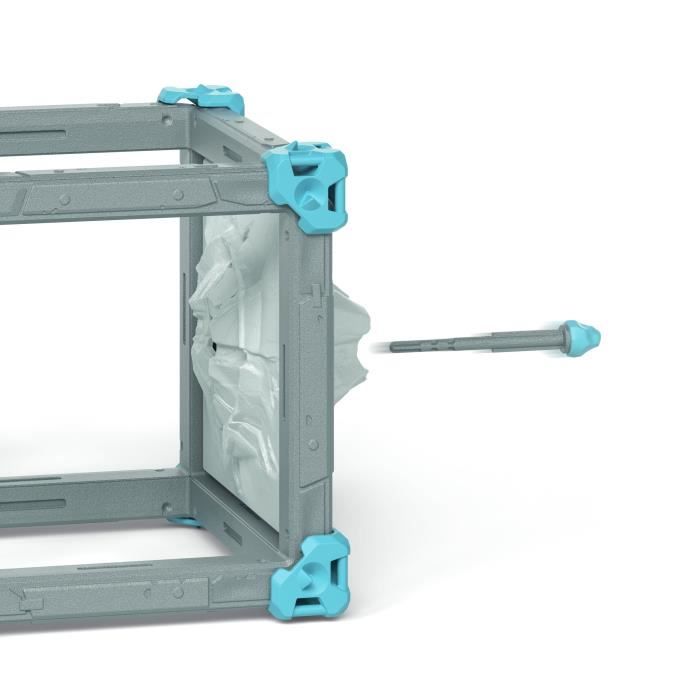 BattleCave Ice Beast Set, SCHLEICH 42733 Eldrador, Ages 4+