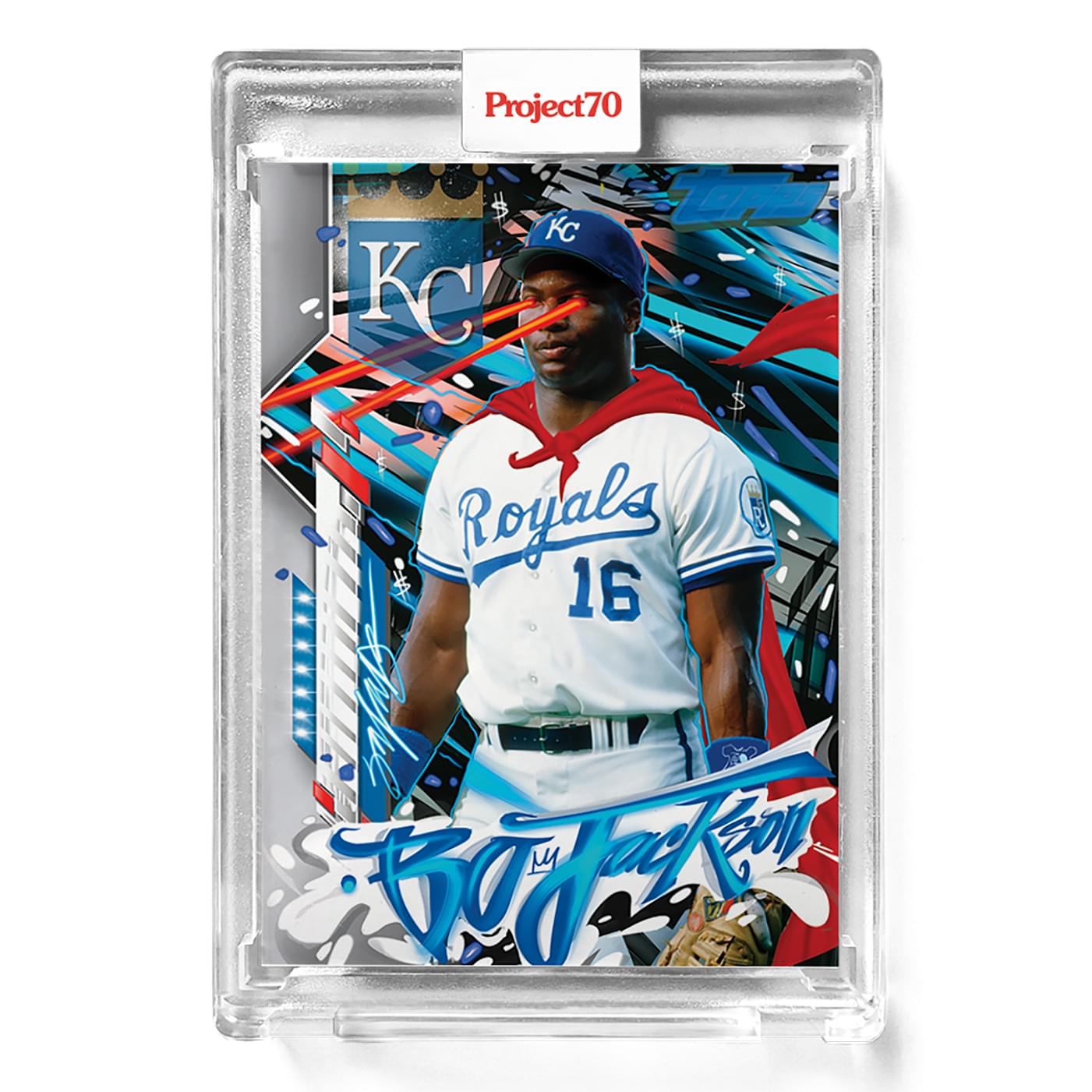 Topps Project70 Card 490 | 2020 Bo Jackson by King Saladeen