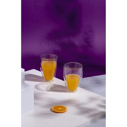 Set of 6 thermo glasses - BODUM - Titlis - Double wall - 0.35 l - Transparent