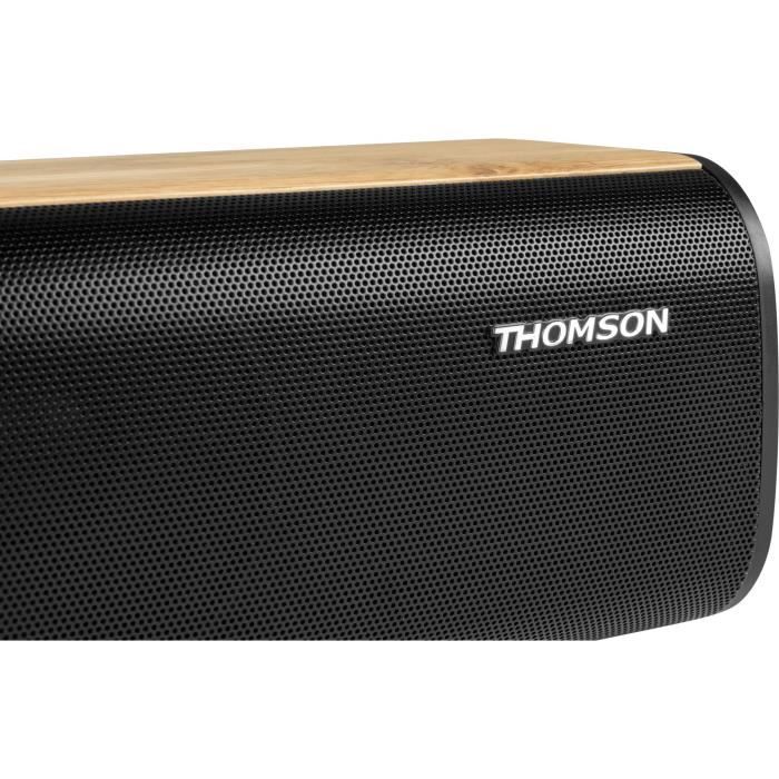 THOMSON SB402BT Bluetooth soundbar - Bluetooth 5.0 - USB - Wood finish