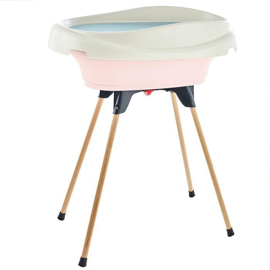 Changing table and bathtub pack - THERMOBABY - VASCO - Powder Pink - 2 in 1