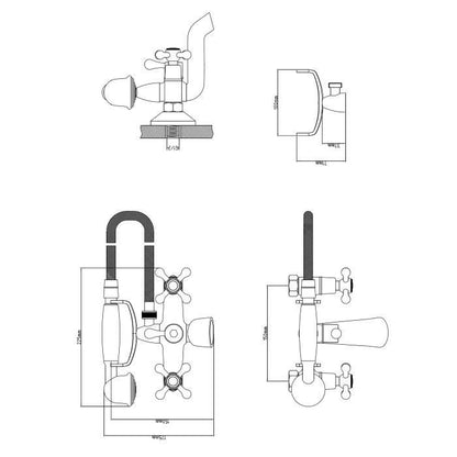 ROUSSEAU Beverley mixer mechanical mixer tap