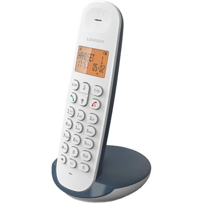 Cordless landline telephone - LOGICOM - DECT ILOA 150 SOLO - Slate - Without answering machine