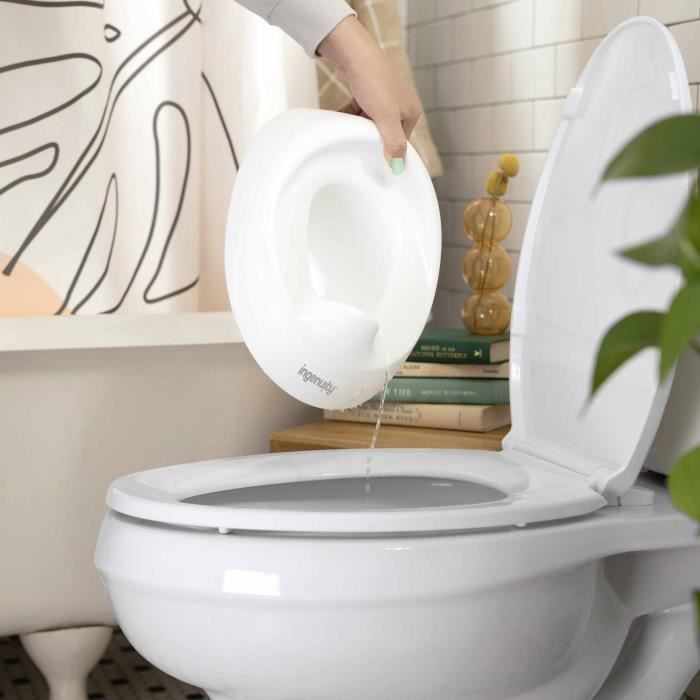 INGENUITY Potty Training Seat with Removable Bowl, Non-Slip, Ergonomic Seat