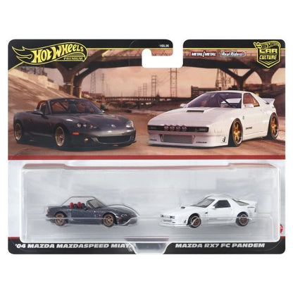 Hot Wheels-Car Culture-Premium Box 2 vehicles HBL96