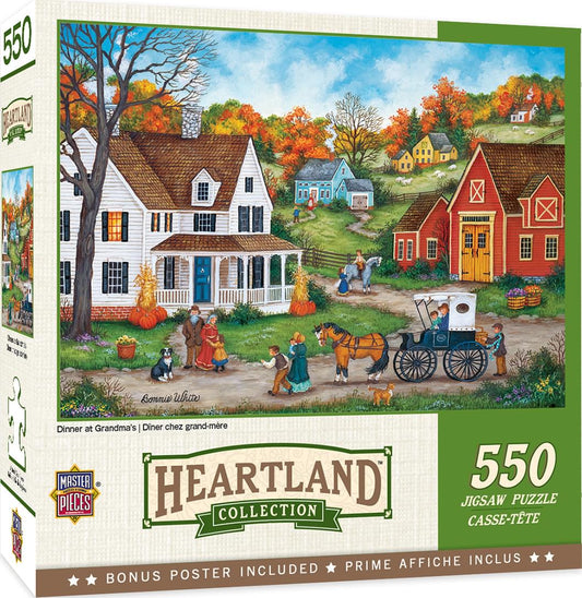 Dinner at Grandmas 550 Piece Jigsaw Puzzle