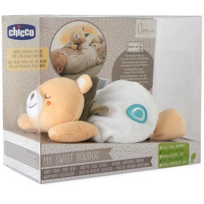 Heated Teddy Bear Plush Toy - CHICCO - Beige - From birth