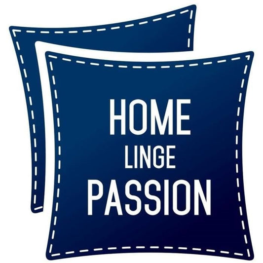 3-piece duvet set - HOME LINGE PASSION - HP72076 - 82 g microfibre - 220 x 240 cm - Anthracite grey