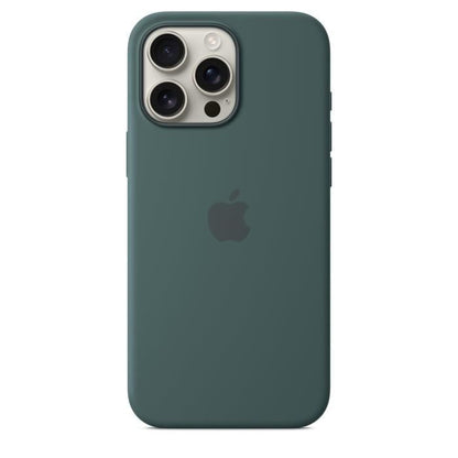 APPLE iPhone 16 Pro Max - Silicone Case with MagSafe - Lake Green