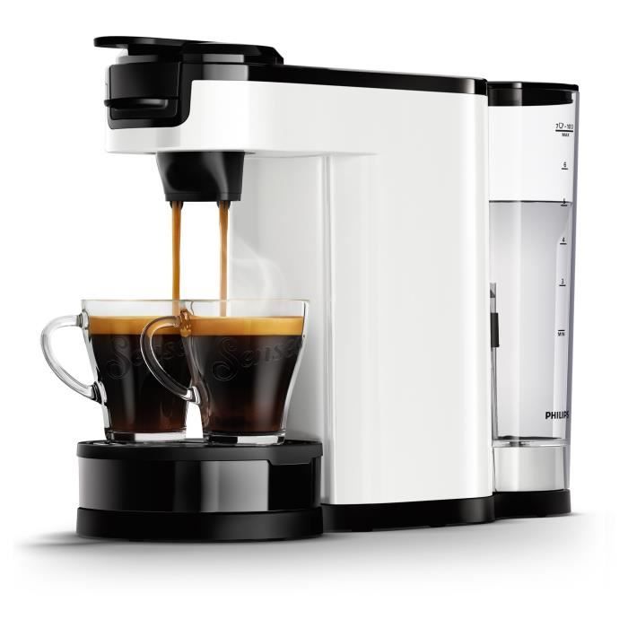 Coffee machine 2 in 1 Senseo Switch Philips HD6592/05, 2 in 1 with filter and pods, insulated verses, Crema Plus