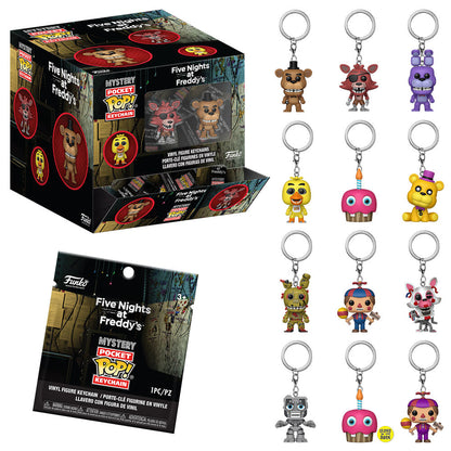 Assorted Pocket POP Keychain Mystery Five Nights at Freddys