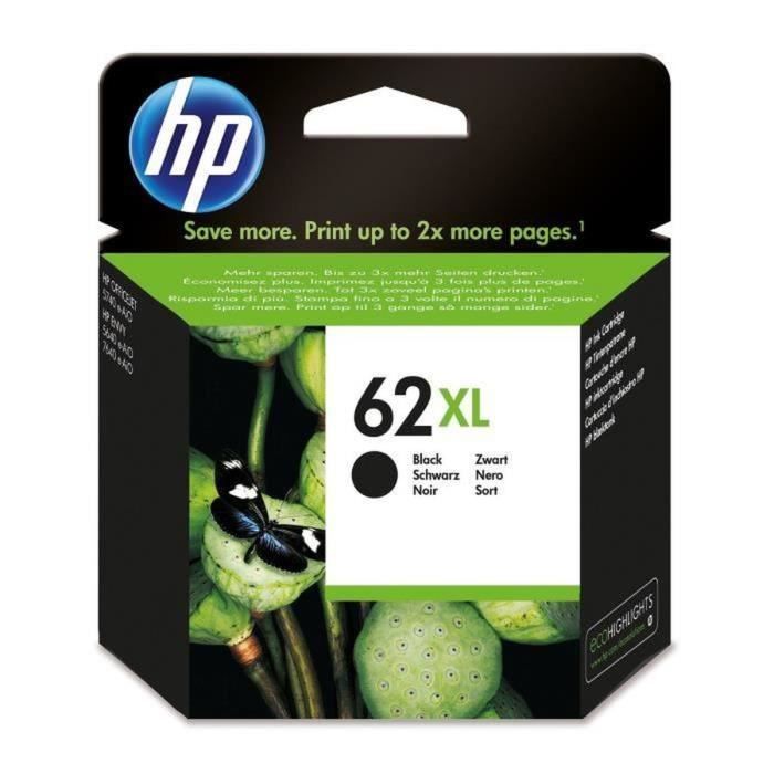HP 62XL Original Ink Cartridge - High Yield - Black