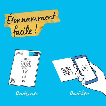 Shower hose - GROHE - VitalioFlex Metal - 2 m - Chrome - Kink-resistant