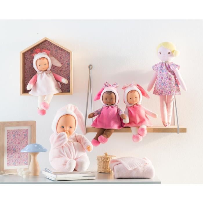 COROLLE - My baby comforter Corolle - Cotton Flower Babipouce