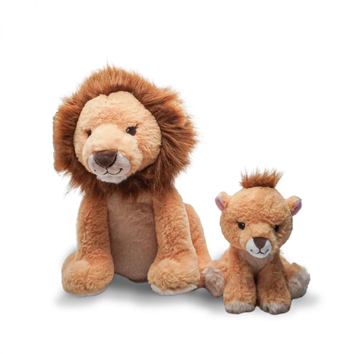 Snooze Monsters Interactive Bedtime Plush Set | Lion With Baby