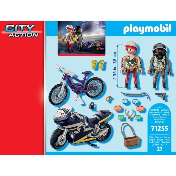 Playmobil - 71255 - City Action - Starter Pack Agent and Thief