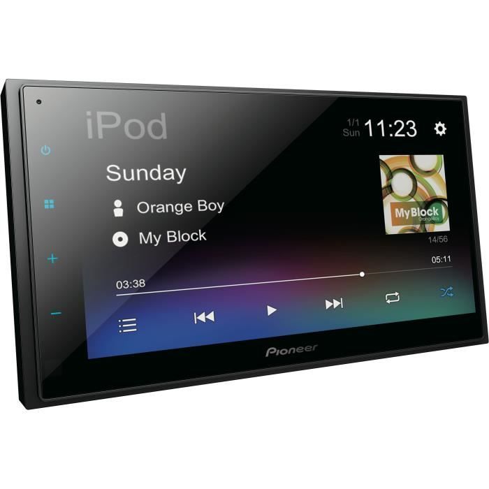 Autradio - Pioneer - DMH -A340DABDAB - USB - 2 DIN - screen 6.8 capacitive type flat - Bluetooth - DAB+