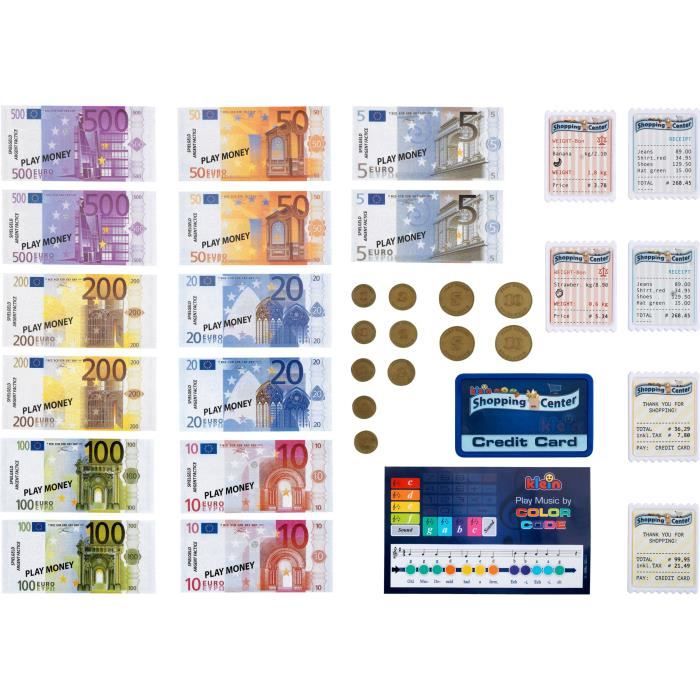 Electronic Cash Register Toy with Removable Shelf - KLEIN - Various Functions