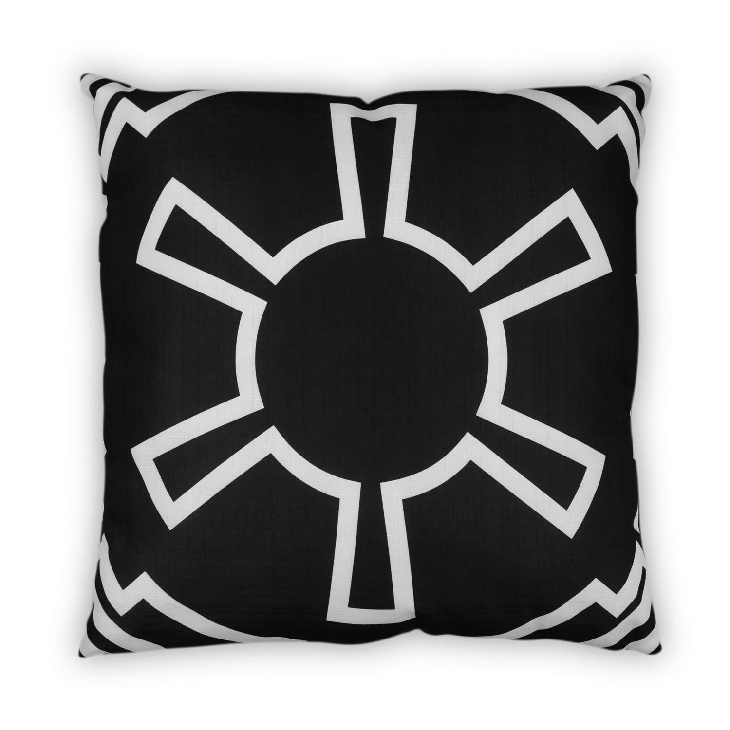 Star Wars Large Throw Pillow | Empire Imperial Symbol Design | 25 x 25 Inches