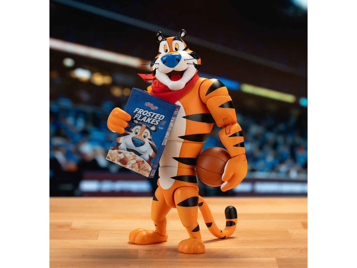 Tony the Tiger 6.75" Moveable Figure with Alternate Hands and Accessories "Kellogg's Frosted Flakes" Model by Jada