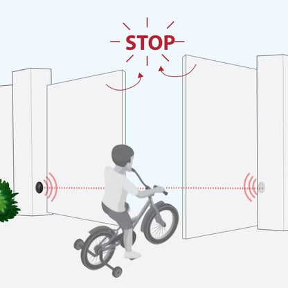 Photocells - AVIDSEN - For all gate motors - 12V/24V