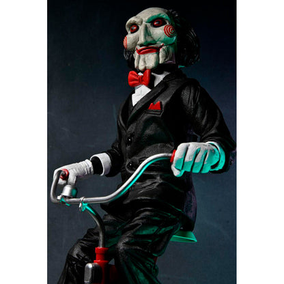 Saw Billy the Puppet on Tricycle figure with sound 33cm