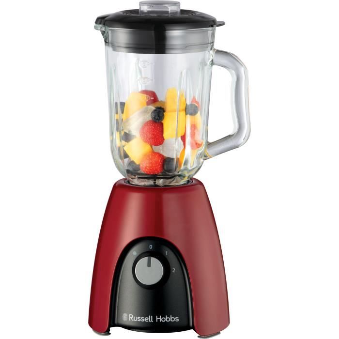 Blender - RUSSEL HOBBS - Desire Red - 650 W - 2 speeds + Pulse - Red