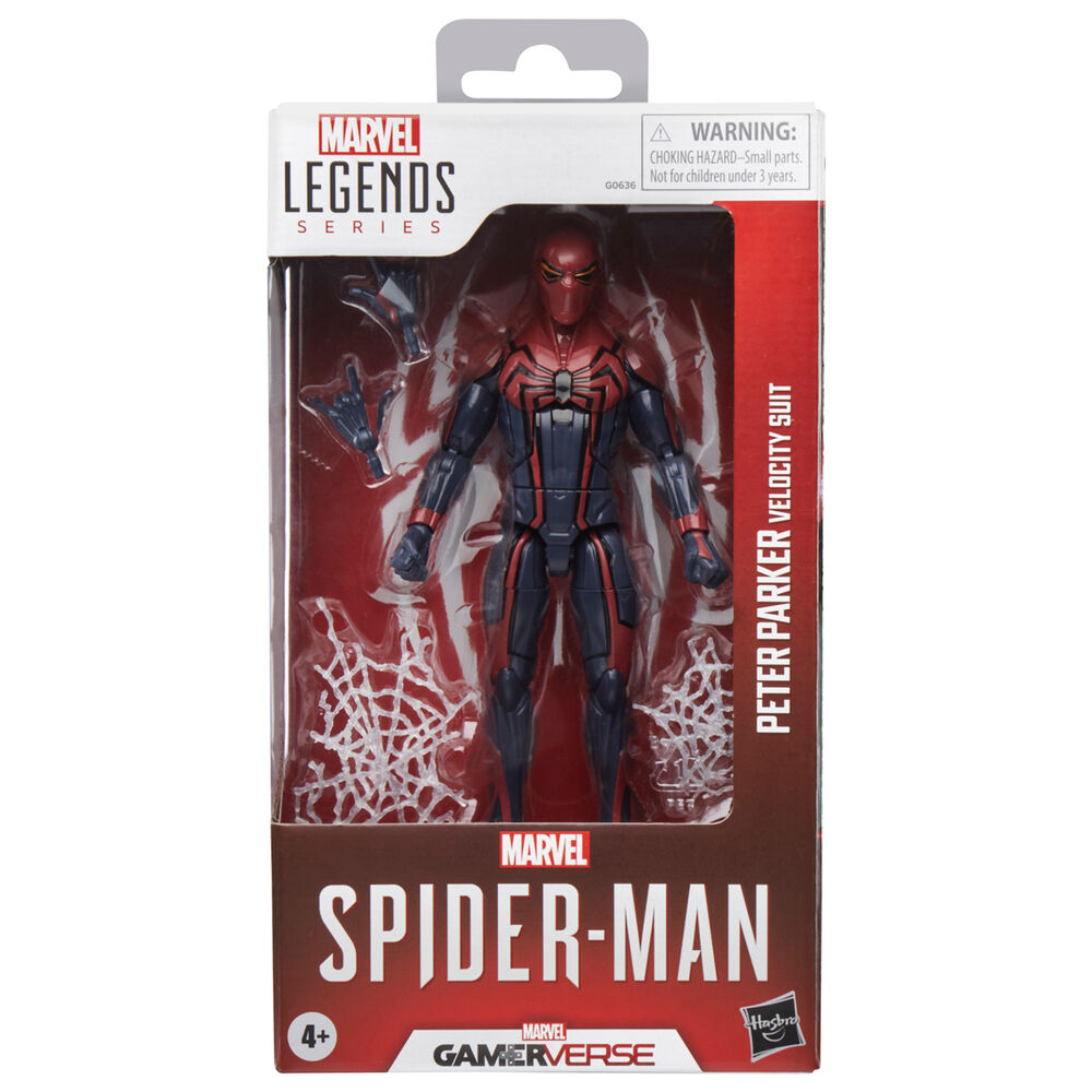 Marvel Legends Series Gamerverse Spider-Man Velocity Suit Peter Parker figure 15cm