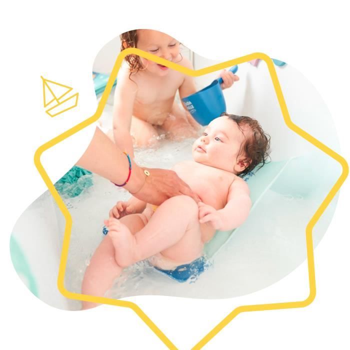 Badabulle Ergonomic Bath Hammock, Antidepair, Breathable fabric, 0-6 months