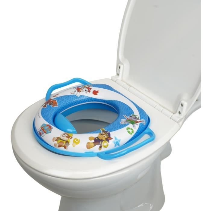COMFORT TOILET REDUCER WITH HANDLES PAW PATROL