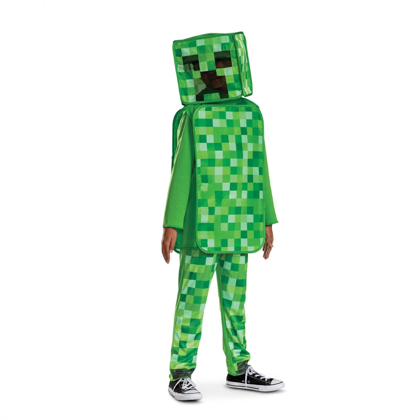 Minecraft Creeper Pop Out Child Costume | Medium 7-8
